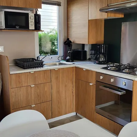 208 Mobil-home Gamme Luxe A Mer Et Soleil 5 Etoiles アパート